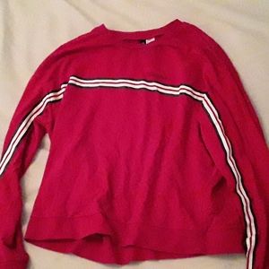 H&M Long sleeve red shirt